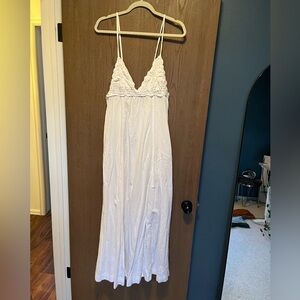 White Free People Maxi Dress